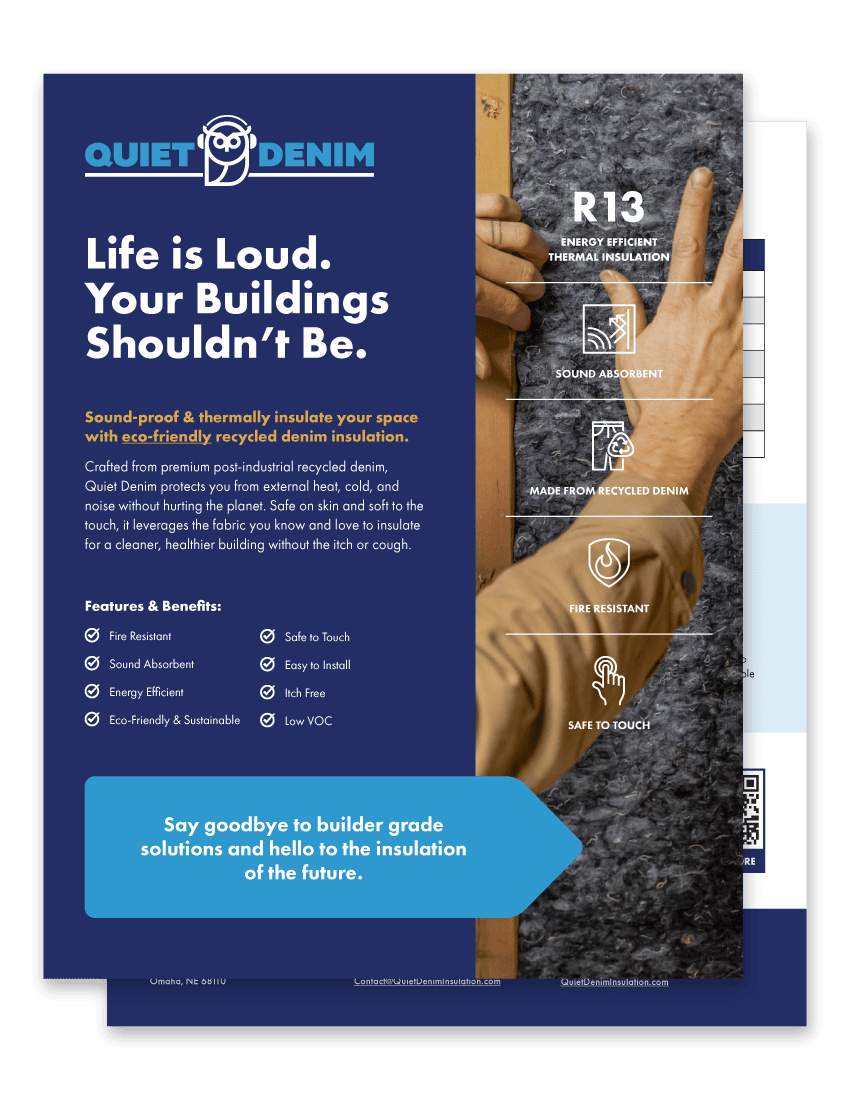 Quiet Denim Info Flyer