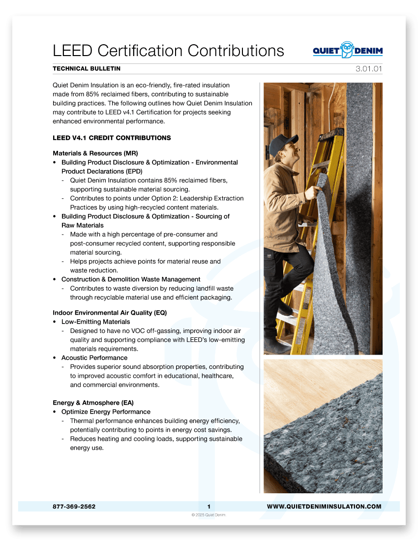 LEED Certification Contributions